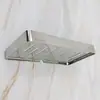 Caixa de sabonete de aço inoxidável 304 para banheiro, montada na parede, escorredor para sabonete, suporte de álcool em gel, porta-sabonete