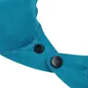 Almohada de Viaje Inflable en Forma de U Tipo Presión, Almohada Portátil de Soporte para el Cuello, Plegable y Guardable, Adecuada para Dormir de Lado, Uso en Coche y Avión