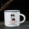 Venta al por mayor directa de fábrica taza de cerámica especial clásica nostálgica creativa imitación esmalte tamaño pequeño taza de vino venta al por mayor