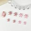Celebridad de internet xiaoxiangpig accesorios para uñas de dibujos animados cerdo de barriga grande lindo accesorios para uñas de resina para usar al por mayor