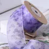 Estampado de cabeza de ratón de dibujos animados cinta de gasa lazo DIY accesorios para el cabello flores regalo horneado empaque de pastel