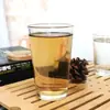 Taza de Vidrio Grueso Inclinado Resistente a la Temperatura Taza de Té Hotel KTV Vaso para Cerveza Vino Vaso Cilíndrico Transparente para Licor