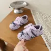 Zapatos de Ballet Retro de Lunares Estilo Literario para Niños Zapatos Deportivos para Niños Zapatos de Entrenamiento Alemanes para Niñas Suela Suave Zapatos de Patinaje de Princesa para Niñas Modernos