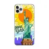 16 Funda de Teléfono Estatua de la Libertad Europea y Americana 17 Adecuada para Funda de iPhone 14 Pro Max 13 Funda Suave Anticaídas 15