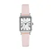 Rscy Moda Reloj para Mujer Estilo Europeo y Americano Simple Accesible Lujo Correa Reloj para Mujer Esfera Pequeña Cuadrado Totalmente Automático Reloj de Cuarzo