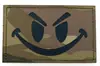 Corte bordado luminoso para exteriores logo insignia bordada IR insignia bordada pegatinas de tela de venta caliente Velcro