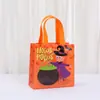Bolsa No Tejida Impresa de Halloween Bolsa de Regalo para Fiesta Caricatura Bolsa de Empaque Portátil Bolsa de Compras para Centro Comercial Bolsa de Compras al por Mayor
