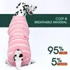 Roupas para cães pequenos, médios e grandes, colete protetor de barriga tipo urso de pelúcia, proteção para a barriga para prevenir resfriados, roupas pós-castração para cadelas, roupas para desmame