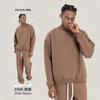 Ilha Cai Xiang Roupas Masculinas Transfronteiriças Outono e Inverno Moletom com Gola Careca e Calça Oversize Estilo Americano Tendência Marca Conjunto