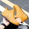 Zapatos impermeables para hombre y mujer, botas de lluvia de caña corta, estilo coreano para pareja, botas de lluvia antideslizantes resistentes al desgaste, botas de agua, zapatos de goma, transfronterizos, combinan con todo