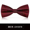Gravata Borboleta Noivo Casamento Masculino Casamento Padrinho Personalidade Moda Terno Vermelho Estilo Britânico Preto Gravata Borboleta