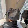 Bolso de Cubo con Cordón de Diseño de Nicho 2026 Verano Nueva Moda Bolso de Hombro con Cadena Bolso Cruzado Bolso para Mujer