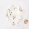 Roupas para Bebê Recém-Nascido, Classe A, Macacão Bebê Sem Costura, Macacão de Manga Longa com Velcro para Meninos e Meninas, Macacão Triângulo para Engatinhar
