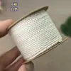 Hilo de algodón de alta calidad suave frotado a mano texto bodhi cuerda para jugar cuerda de mano trenzada hilo para abalorios resistente al desgaste no elástico hilo de borla