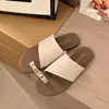 Sandálias Rasteirinhas Slip-On Retrô para Mulheres, Novas Tendências de Verão 2026, Casuais Versáteis, Sandálias Slide de Férias