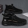 Sapatos de Proteção do Trabalho Sapatos Masculinos Outono Novo Cano Alto Sapatos de Trabalho Masculinos Antiderrapantes Resistentes ao Desgaste Obra de Construção Trabalho Esportes e Lazer Martin