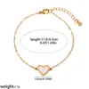 Pulseira de Aço Inoxidável 316 Banhada a Ouro Real 18K Estilo Europeu e Americano Joia de Mão de Alto Padrão em Formato de Coração Acessório de Temperamento Dourado