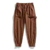 Pantalones Jogger de Trabajo G-stone para Jóvenes con Diseño de Cremallera en los Puños, Multibolsillos, Corte Holgado, Pantalones de Trabajo Duraderos para Hombre