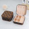 Caja de Almacenamiento de Joyas para Hogar Viaje Aretes Collar Anillo Almacenamiento de Joyas Caja de Joyas