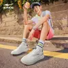 Zapatillas Tianquan Hongxing Erke para Hombre Verano Zapatos Blancos Transpirables Zapatos Deportivos Zapatos Casuales para Estudiantes Ligeros y Transpirables