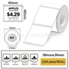 Papel térmico sintético à prova de quatro elementos é adequado para papel de impressora térmica Phomemo M110/M220/Chiteng 221B