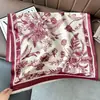 Chal de Estilo Étnico Retro Floral Imitación Cachemir para Mujer en Otoño e Invierno Viajes Bufanda Cálida Versátil Multifuncional Bufanda de Doble Cara