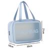 Bolsa de Aseo Impermeable de Gran Capacidad Estilo Ins Bolso de Mano Salida Baño Viaje Cosméticos Bolso de Mano Cosméticos Cosméticos Bolsa