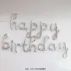 Maleta Pequena Conjunto de Cartas de Aniversário de Uma Peça Balão Folha de Alumínio Conjunto de Aniversário de Uma Peça Decoração de Festa de Aniversário Balão
