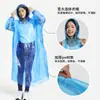 Impermeable Desechable Estilo Tarjeta, Engrosado y Longitud Extendida, Completamente Transparente, A Prueba de Tormentas, Impermeable Portátil de Una Pieza para Hombres y Mujeres