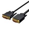 Línea de conversión DVI a VGA 24 1 macho a macho host de computadora portátil conectado a pantalla de TV proyector convertidor