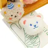 Desenhos animados urso de pelúcia boneca broche roupas boneca roupas sapatos e meias pequeno animal cocar acessórios acessórios