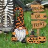 Una Variedad de Productos Nuevos, Creativos Insertos Decorativos de Plástico PVC de Calabaza con Calavera de Halloween para Patio Jardín, Insertos para Suelo, Caminos Decorativos
