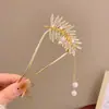 Nuevo Estilo 2026 Pasador de Pelo en Forma de U con Perlas para Mujer, Peine Pinza para el Cabello, Herramienta para Fijar el Cabello, Pasador con Acabado de Alta Gama, Accesorio para el Cabello