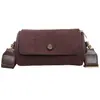 Bolso de Mano de Gamuza Cruzada Bolso de Mujer 2026 Nuevo Simple Retro Casual para el Trabajo Hombro Único Cruzado Bolso Cilíndrico