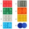 Juego de 8 Moldes de Silicona para Pasteles Star Wars, Charola de Hielo Interestelar, Molde de Chocolate, Postre Creativo para Hornear