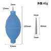 Bomba de Ar para Limpeza de Poeira Teclado SLR Suculenta Soprador de Ar Grande Boca de Silicone Metal Soprador de Ar Fabricante Fornecimento