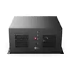 Novo Gabinete para Servidor Industrial Cinza, Montado na Parede, com Resfriamento a Ar, para Placa-Mã MATX, Fonte ATX, 7 Slots, para Controle Industrial Embutido