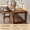 Escritorio de computadora de madera maciza para uso doméstico en el dormitorio, escritorio de oficina para adultos, escritorio de escritura para estudiantes, mesa doble larga, banco de trabajo