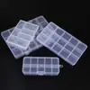 Caja de Almacenamiento Transparente de Plástico Fijo para Ranuras de Tarjetas Caja de Embalaje para Joyería Accesorios de Joyería DIY Caja para Cuentas Caja de Embalaje para Cuentas de Arroz