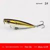Isca Artificial, Isca Pequena Flutuante tipo Lápis, Adequada para Diversos Corpos d'Água, Buracos de Pontes, Riachos, Especializada para Pesca de Traíra, Arremesso da Margem, Isca Artificial Específica para o Verão