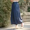 Pantalones de Pierna Ancha de Tencel y Ramio de Verano Estilo Nuevo 9/10 para Mujer, Cordón Delgado, Caída, Pantalones Casuales al por Mayor