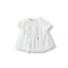Camiseta de Manga Corta para Bebé Niña Balabala Top Ropa Nueva de Verano 2024 Dulce, a la Moda, Linda y Elegante
