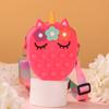 Cor One-Corner Pioneer Cartoon Silicone Coin Purse Fairy Crossbody Mochila Descompressão Zipper Bag Infantil Atacado