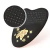 Almohadillas Estampadas para Metatarso de Tacones Altos, Anti-Desgaste y Antideslizantes, Almohadillas Masajeadoras de Medio Pie, Plantillas Suaves Autoadhesivas de Media Talla