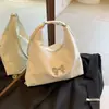 Mochila de Moda Mariposa Estilo Coreano 2024 Nuevo Bolso de Hombro con Cadena Cruzado Estudiante Clase Bolso Tote de Gran Capacidad