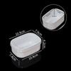 Arroz Multigrano Reempaquetado Caja para Congelador Arroz Integral Comida Reducida en Grasa Lonchera Cuantitativa Lonchera Pequeña Almacenamiento en Refrigerador Contenedor Crisper