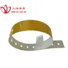 Cinta de identificación de papel tipo L pulsera desechable de papel compuesto pulsera impermeable estrecha ligera y cómoda