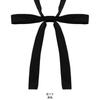 Corbata de Lazo Jk de Estilo Japonés para Mujer, Perezosa sin Nudo Rojo Vino Accesorio para Corbata de Camisa de Estudiante, Color Sólido Negro Estilo Universitario