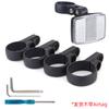 Luz Traseira Refletiva Posicionamento Airtag Adaptado para Bicicleta Antifurto Bicicleta de Estrada Bicicleta de Montanha Tubo do Selim Luz Traseira Refletiva Luz Lateral Refletiva