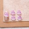 Mini Accesorios de Arte para Uñas de Dibujos Animados Sanrio Lindos Estéreo Kuromi Gato Kt Accesorios para Uñas Pequeños Materiales para Manualidades